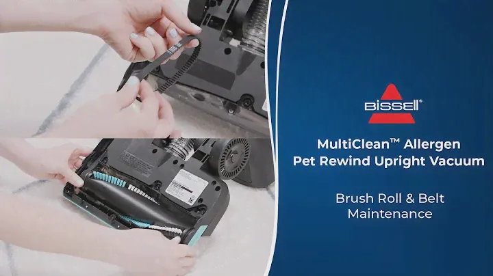 Brush Roll & Belt Maintenance | MultiClean™ Allergen Pet Rewind Vacuum