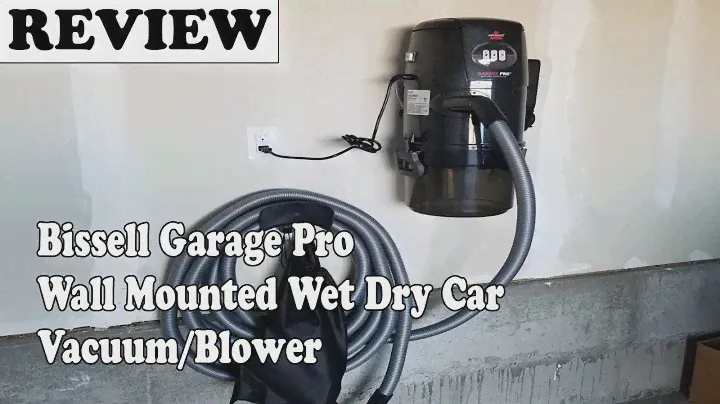 Bissell Garage Pro Wall Mounted Wet Dry Car Vacuum/Blower Review 2019, Model 18P03