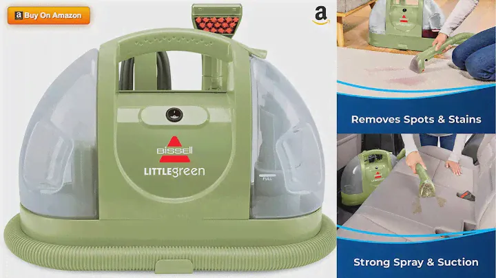 BISSELL Little Green Multi Purpose Portable Carpet and Upholstery Cleaner, 1400B