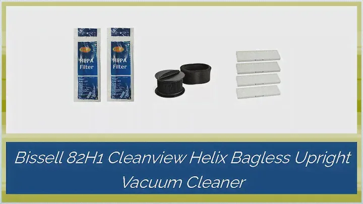 Bissell 82H1 Cleanview Helix Bagless Upright Vacuum Cleaner - Daring Reviews