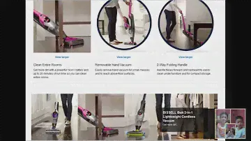 Versatile BISSELL BOLT XRT PET 2 in 1 Lightweight Cordless Vacuum I'm impressed!