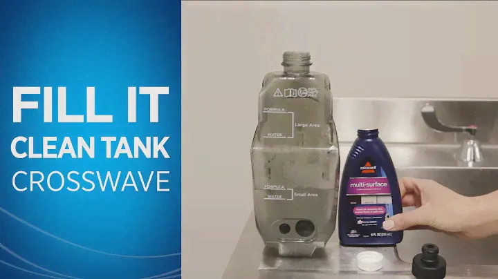 Filling the Clean Water Tank on Your CrossWave™