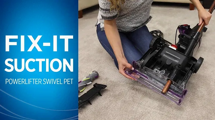 How to Fix the Suction on Your BISSELL® Powerlifter™ Swivel Pet Vacuum Cleaner