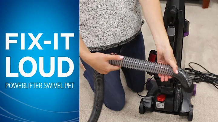 What to Do if Your BISSELL® Powerlifter™ Swivel Pet Vacuum Cleaner is Louder than Normal