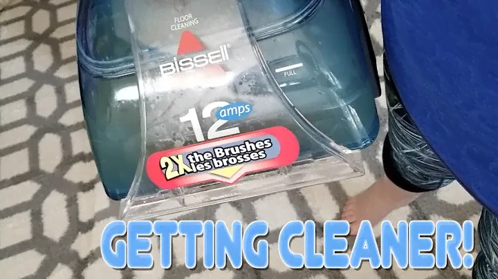 Using a Bissell Carpet Cleaner